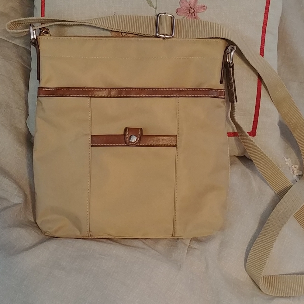 Tan Nine West cross body